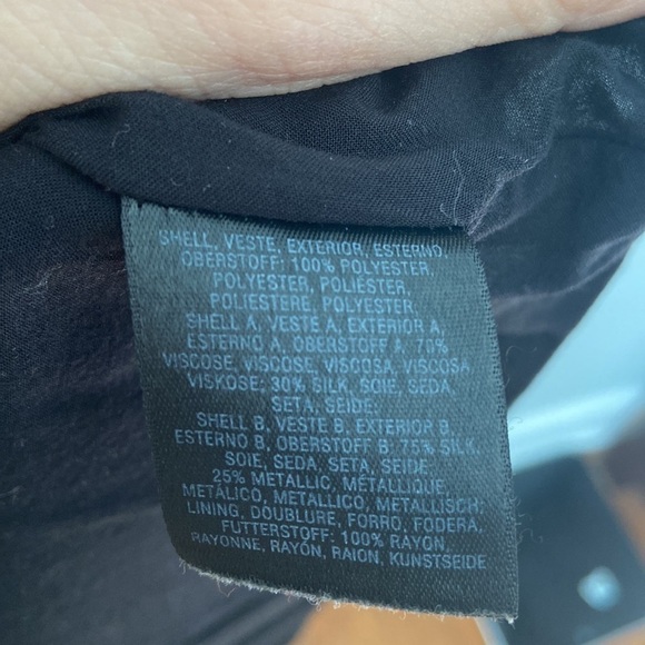 Anthro multi textile shift dress FLAW - Picture 9 of 10